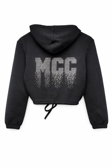 KIDS Hoodie Jacket  black - MCC Design Verlauf